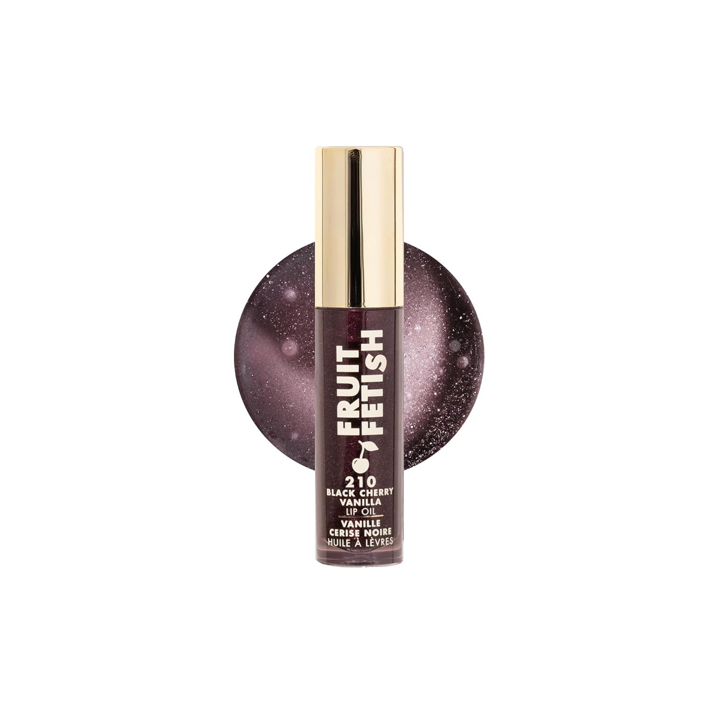 Milani Lip Oil with Vitamin E for Instant Hydration, Fruit Extract Infused Lip Treatment and Moisturizing Lip Gloss - Black Cherry Vanilla
